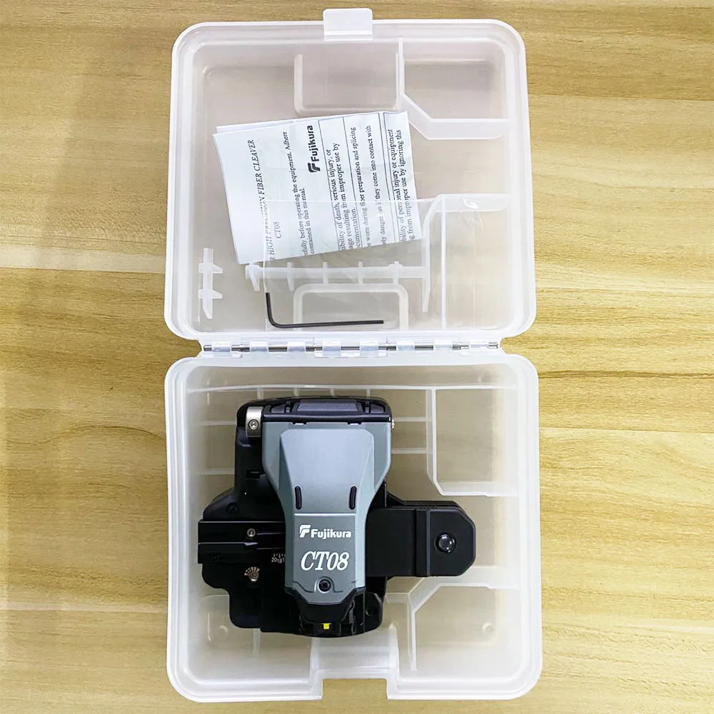 High Quality CT-08 Single Optical Fiber Cleaver CT08 High Precision Cutting Knife Tool Japanese Imports