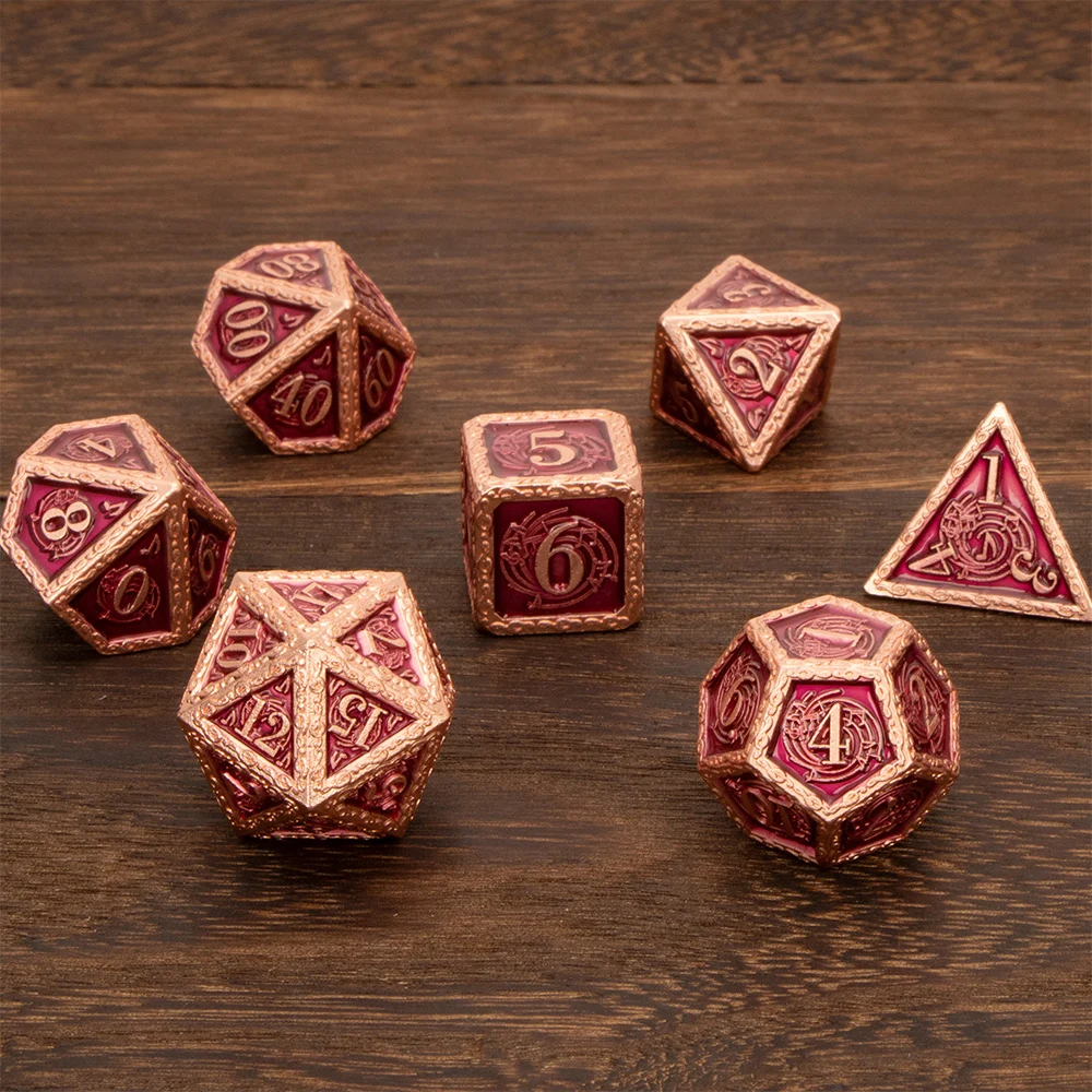 Набор металлических костей Dnd Dungeon And Dragon D &amp + кубиков D20 D12 D10 % D8 D6 D4 MTG musicролевая