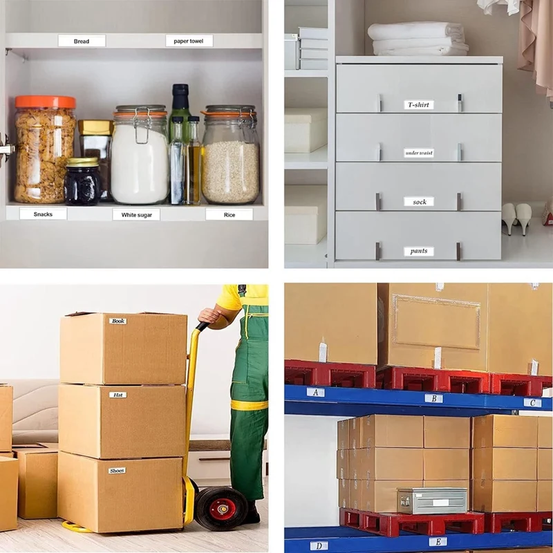 Держатели этикеток Клейкая бирка для полки Прозрачная Карманы индексных