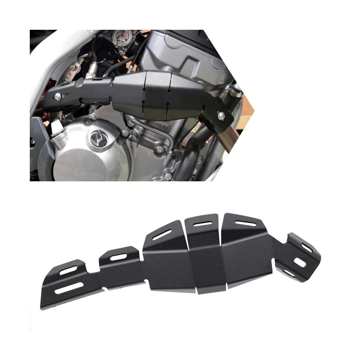 Крышка выхлопной трубы мотоцикла теплозащитный протектор теплоизоляционная