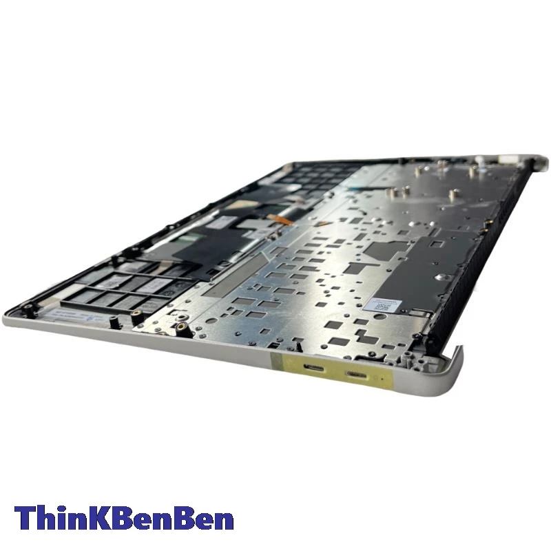 Американская английская Серебряная клавиатура верхний корпус Подставка для рук