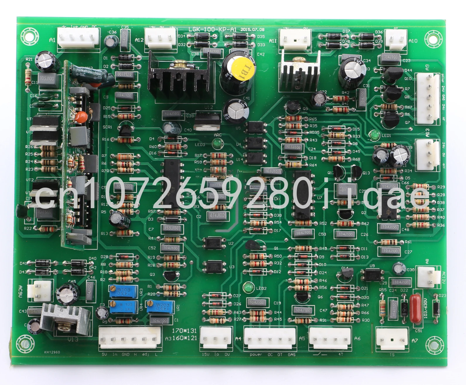 

LGK100/120IGBT Inverter Plasma Cutting Machine Control Mainboard Circuit Board