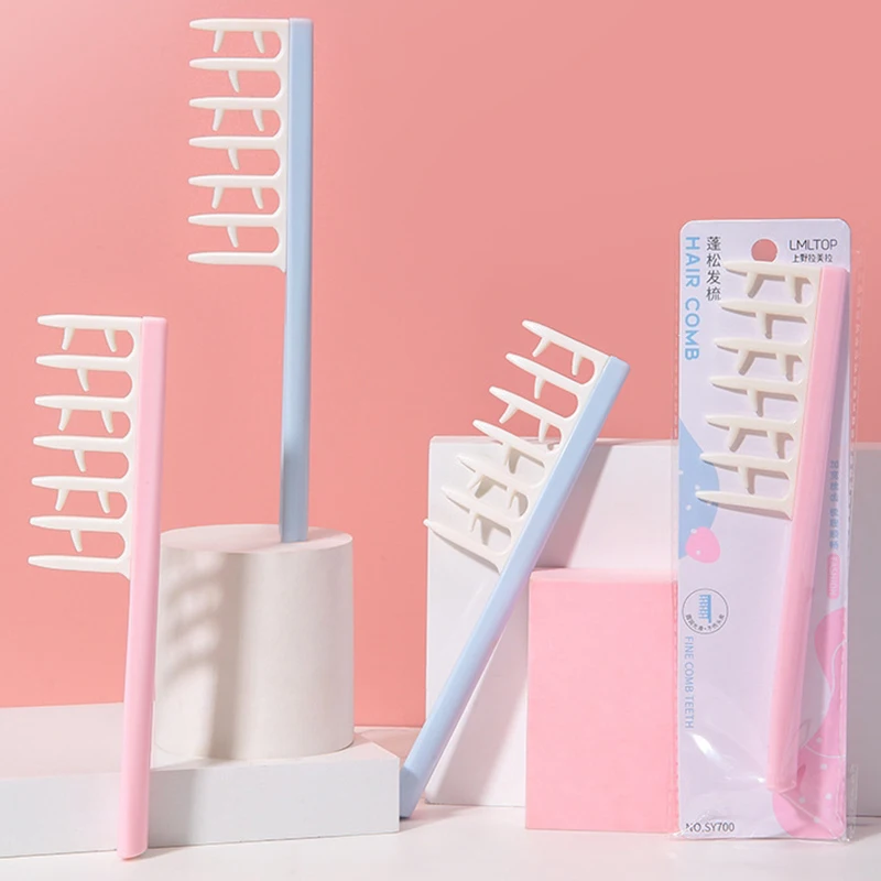 Пушистая расческа для расчесывания корней волос Парикмахерская шитья Рога