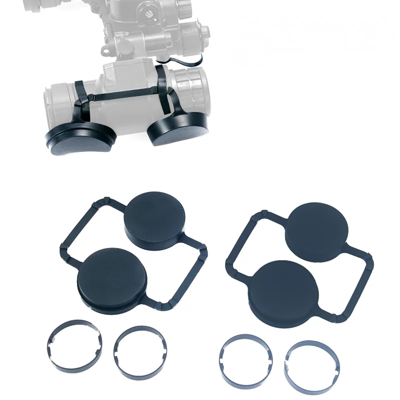 Универсальная Резиновая Защитная крышка для объектива ночного видения NVG PVS14 PVS15