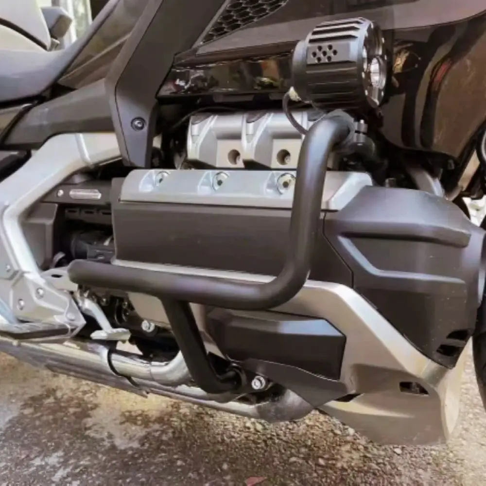 

Для Honda 2018-2025 GoldWing GL1800 F6B мотоциклетный двигатель, защитная защита от столкновений, бампер, рама, щит шасси