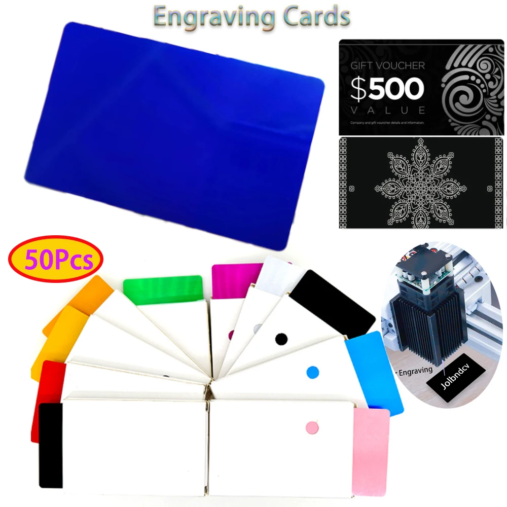 

50 шт., лазерные открытки с ЧПУ для лазерной гравировки