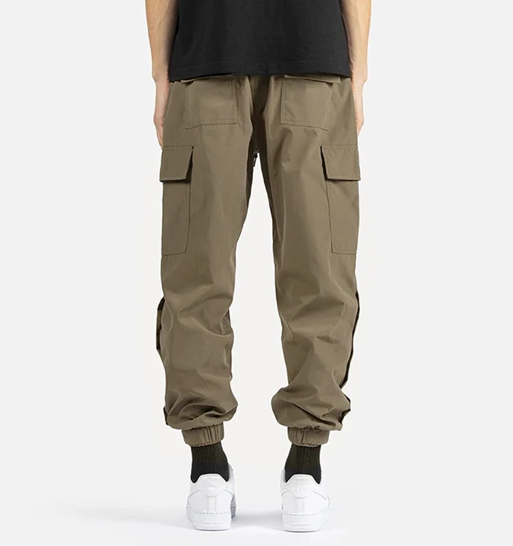 Брюки-карго мужские тактические уличные штаны в стиле милитари хлопковая