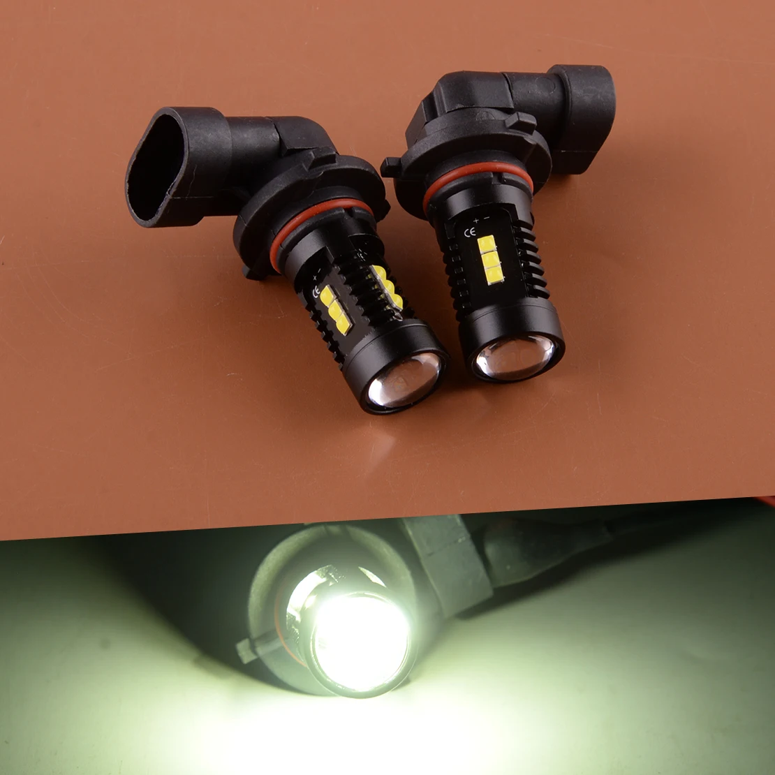 

Лампы противотуманные для дневных ходовых огней 9005 H10, 2 светодиодный т.