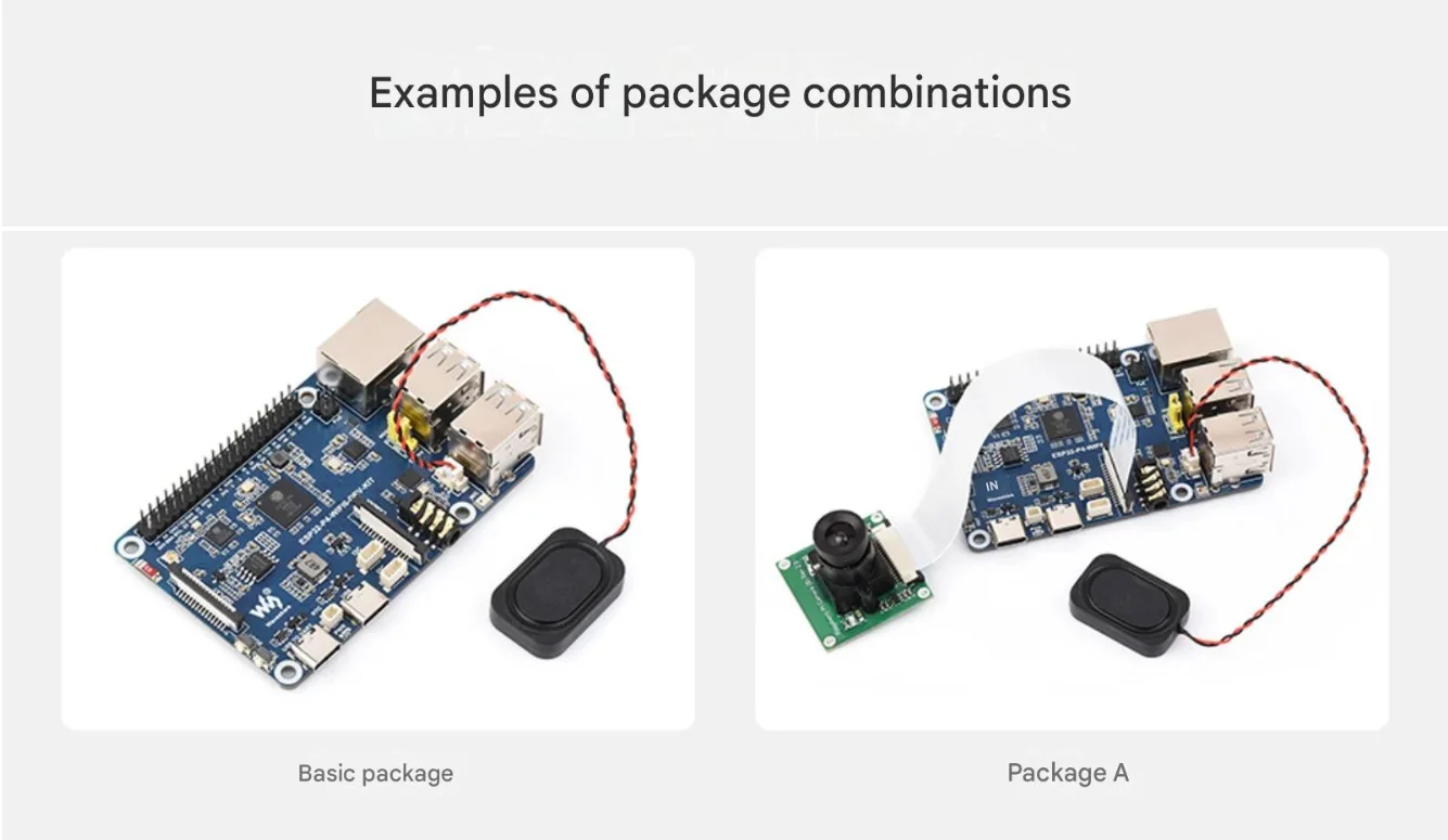 Фото Плата разработки ESP32-P4 с интеграцией ESP32-C6, Bluetooth и Wi-Fi, поддерживает голосовое управление Xiaozhi AI и DeepSeek №4