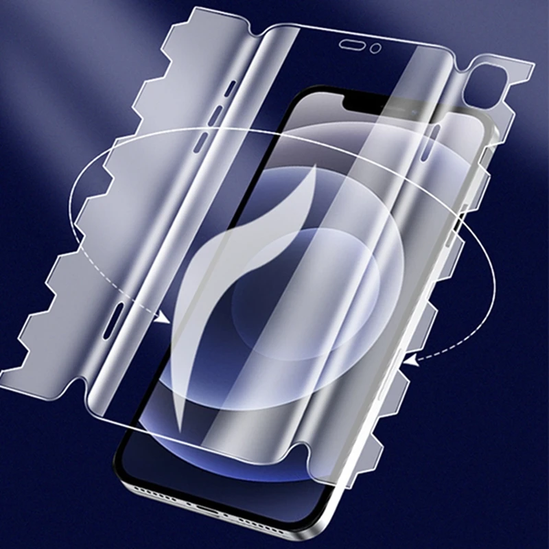 10PCS Hydrogel Film For iPhone 14 Pro Max 14 Plus 12 13 Pro Max 11 Pro12 13 Mini 14 Pro Full Cover Butterfly Screen Protector