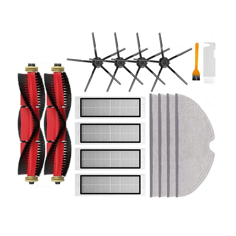 

Main Side Brush Hepa Filter Mop Accessories For Xiaomi Roborock S5 Max S50 S55 S5 S6 S6 Maxv S6 Pure E4 E5 Robot Vacuum