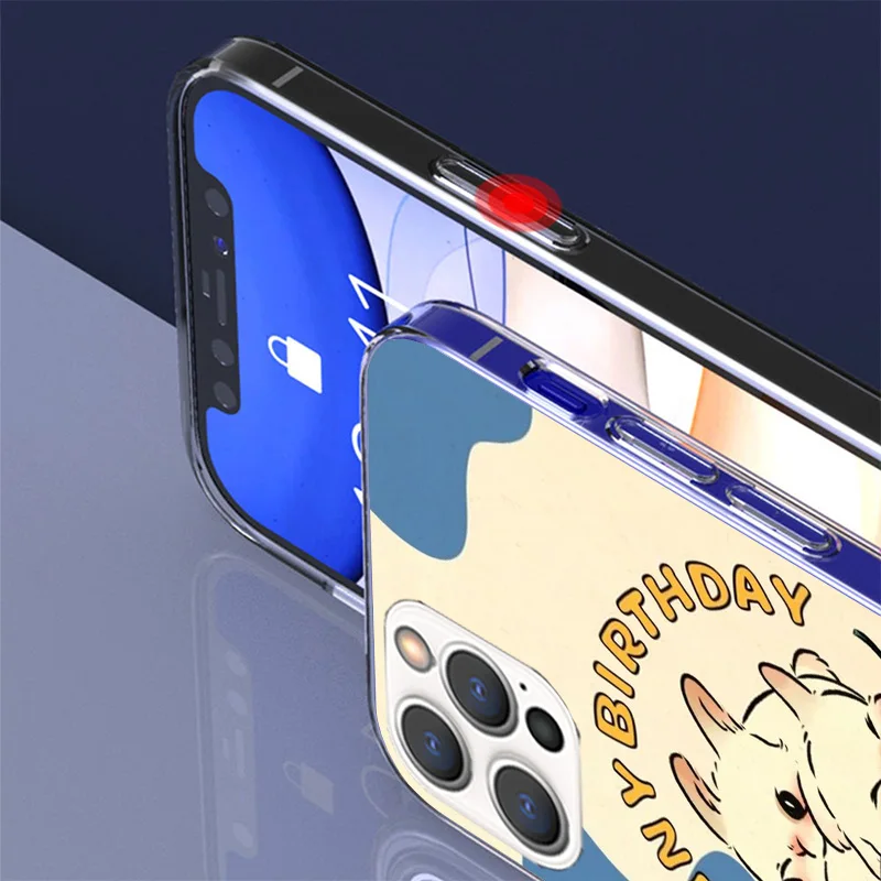 Мультяшный милый чехол с кроликом для телефона iPhone 11 12 13 14 15 Pro XS XR X Max 7 8 Plus Mini + SE