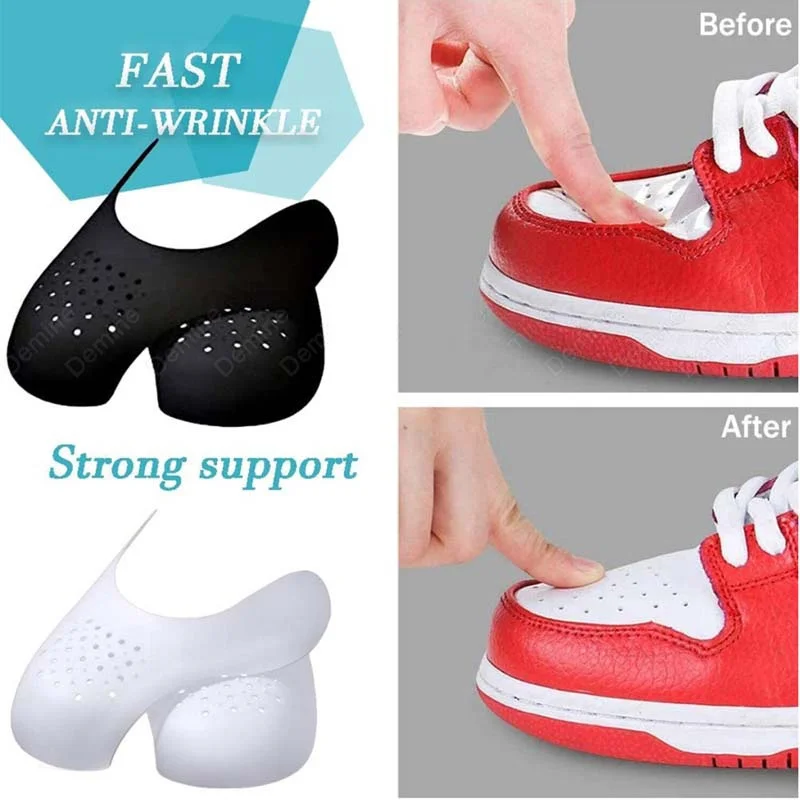 10 Pairs Shoe Crease Protector Accessories for Sneaker Care Shoes Trees Extender Toe Caps Kit Anti Creased Women Protection Men
