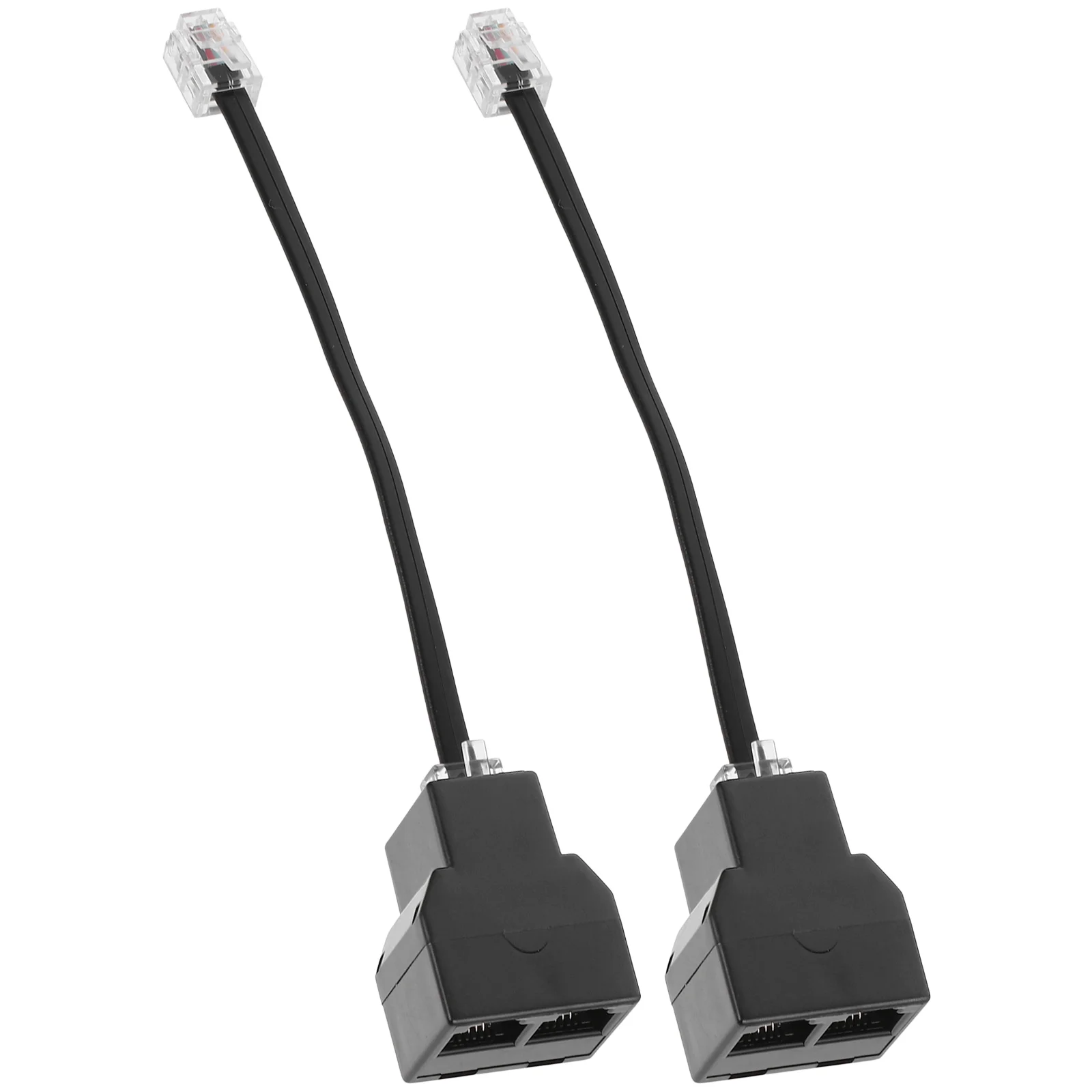 2 шт. адаптер телефонной линии Rj11 расходные материалы Rj14 4-жильный кабель