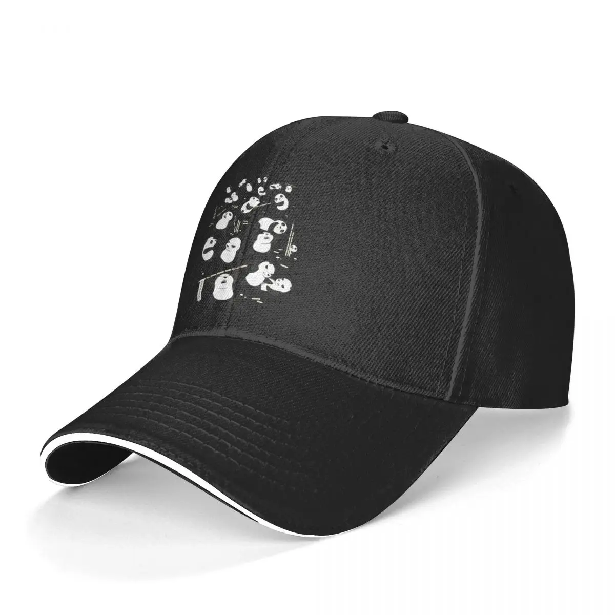 Panda Baseball Cap PANDAMONIUM Kpop Wholesale Hip Hop Hats Aesthetic Print Men Women Baseball Caps