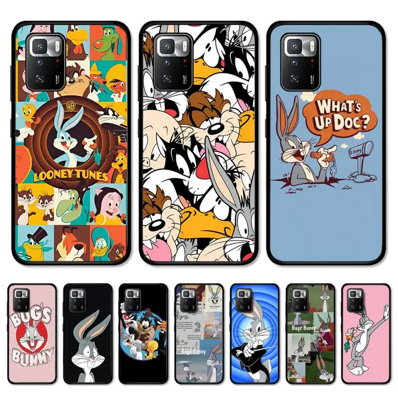 

Funny Cute Rabbit Wolf Dog Cartoon Phone Case for Redmi 5 6 7 8 9 A 5plus K20 4X S2 GO 6 K30 pro