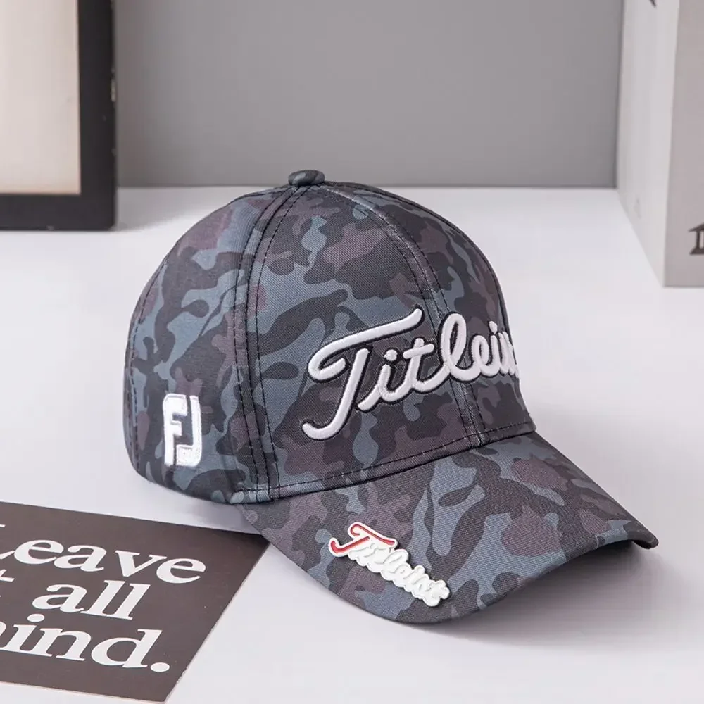 Кепка с вышивкой камуфляжная для мужчин и женщин