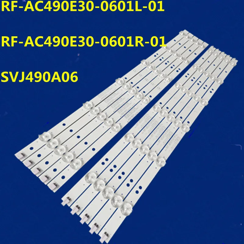 

5 комплектов светодиодных лент для SVJ490A06 LB-C490F13-E13-R-G1-SE4 0601L LED49C1000 LED49C1080n LED49D3000iD