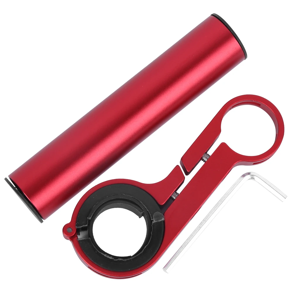 

Bicycle Handlebar Extension Bracket Multifunction 10cm Extender Bike Light Flashlight Support Clip Cycling Equipment(red )