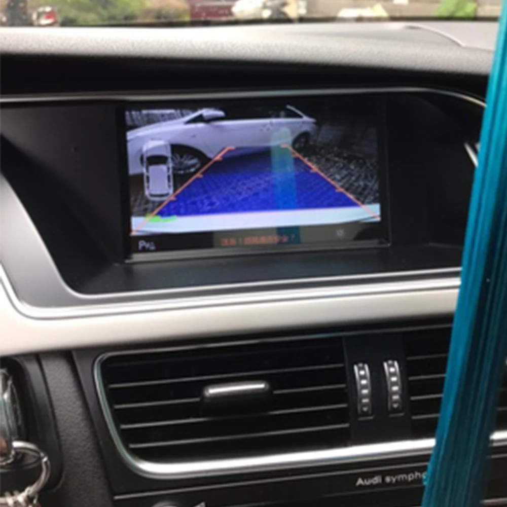 Задняя камера заднего вида ZJCGO HD для Audi A4L A4 S4 B8 8K Q5 8R A5 S5 RS5 8W 6 адаптер интерфейса