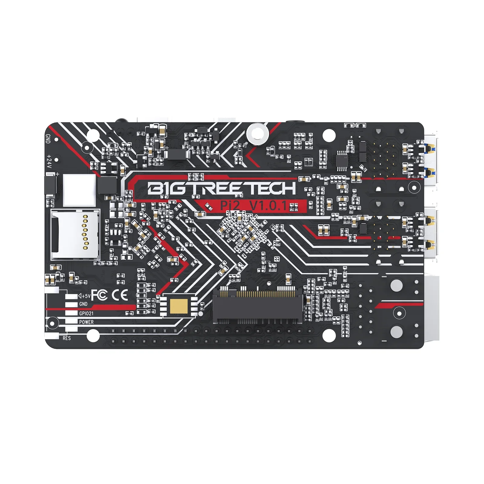 Плата управления BIGTREETECH BTT Pi 2 CB2 RK3566 Гб LPDDR4 32 eMMC CSI DSI интерфейс для Klipper VS Raspberry PI Octopus