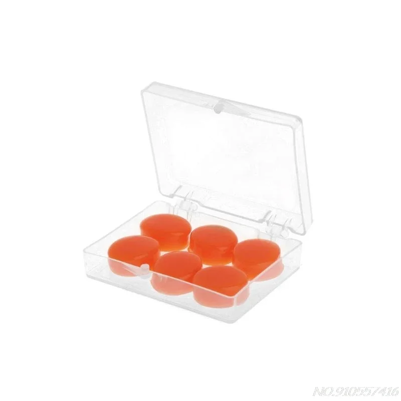 6 шт. водонепроницаемые силиконовые вкладыши для ушей