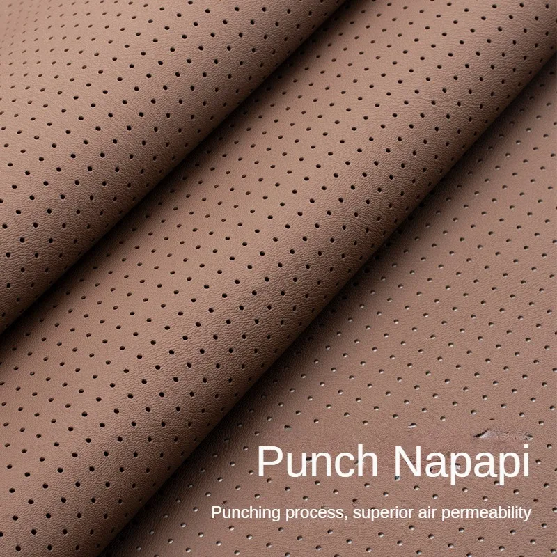 Высококачественная Автомобильная подушка под шею подголовник из кожи наппа