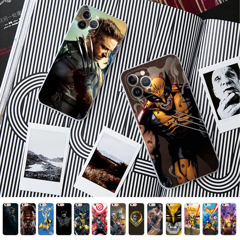 

Disney X-Men Phone Case For iPhone 14 11 12 13 Mini Pro XS Max Cover 6 7 8 Plus X XR SE 2020 Funda Shell
