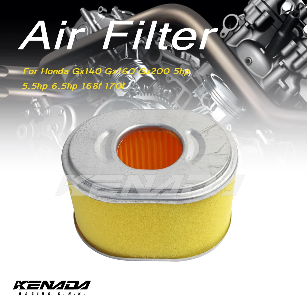 Для воздушного фильтра Honda Gx140 Gx160 Gx200 5hp 5.5hp 6.5hp 168f 170f Для воздушного фильтра Honda Gx140 Gx160 Gx200 5hp 5.5hp 6.5hp 168f 170f