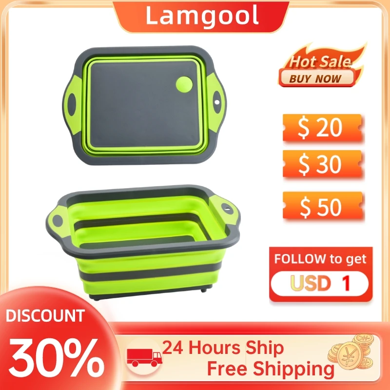 

Уличная Складная разделочная доска для кемпинга разделочная корзина разделочная доска 3-в-1 разделочная доска портативная корзина универса...