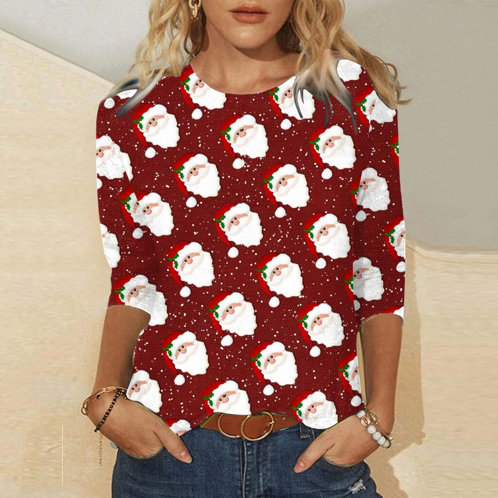 

Большие рубашки для женщин, Рождественская рубашка, женские рождественские футболки, рождественские топы, футболка, женская мягкая рубашка