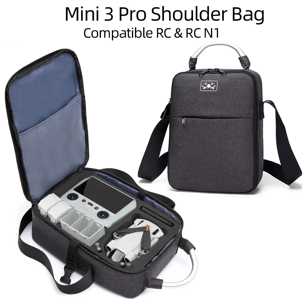

Mini 3 pro Storage Bag Travel Waterproof Carrying Case Portable Box Shoulder Case for DJI Mini 3 pro Drone Accessories