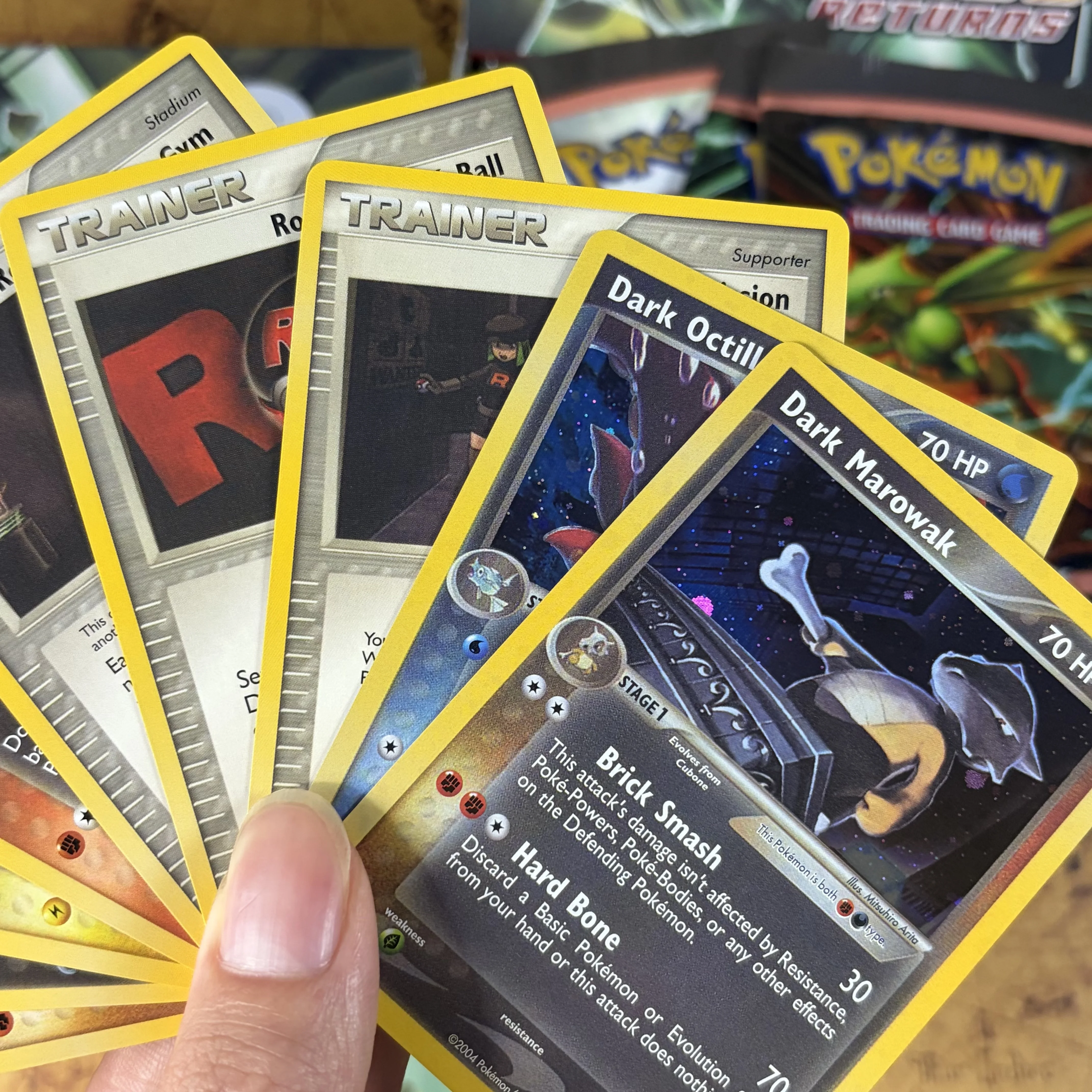Винтажные запечатанные бустерные наборы PTCG: DestinyTeam RocketEX Returns ExpansionBase SetJungleFossil PKM — коллекционные карточки для обмена (art.: 3920dbb809c09) - 3920dbb809c09