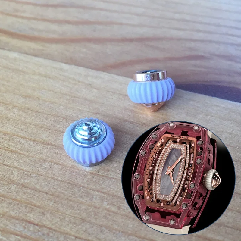 Стальная Водонепроницаемая корона для RM Ричард Милле 46 75*32 90 мм RM07 Дамская