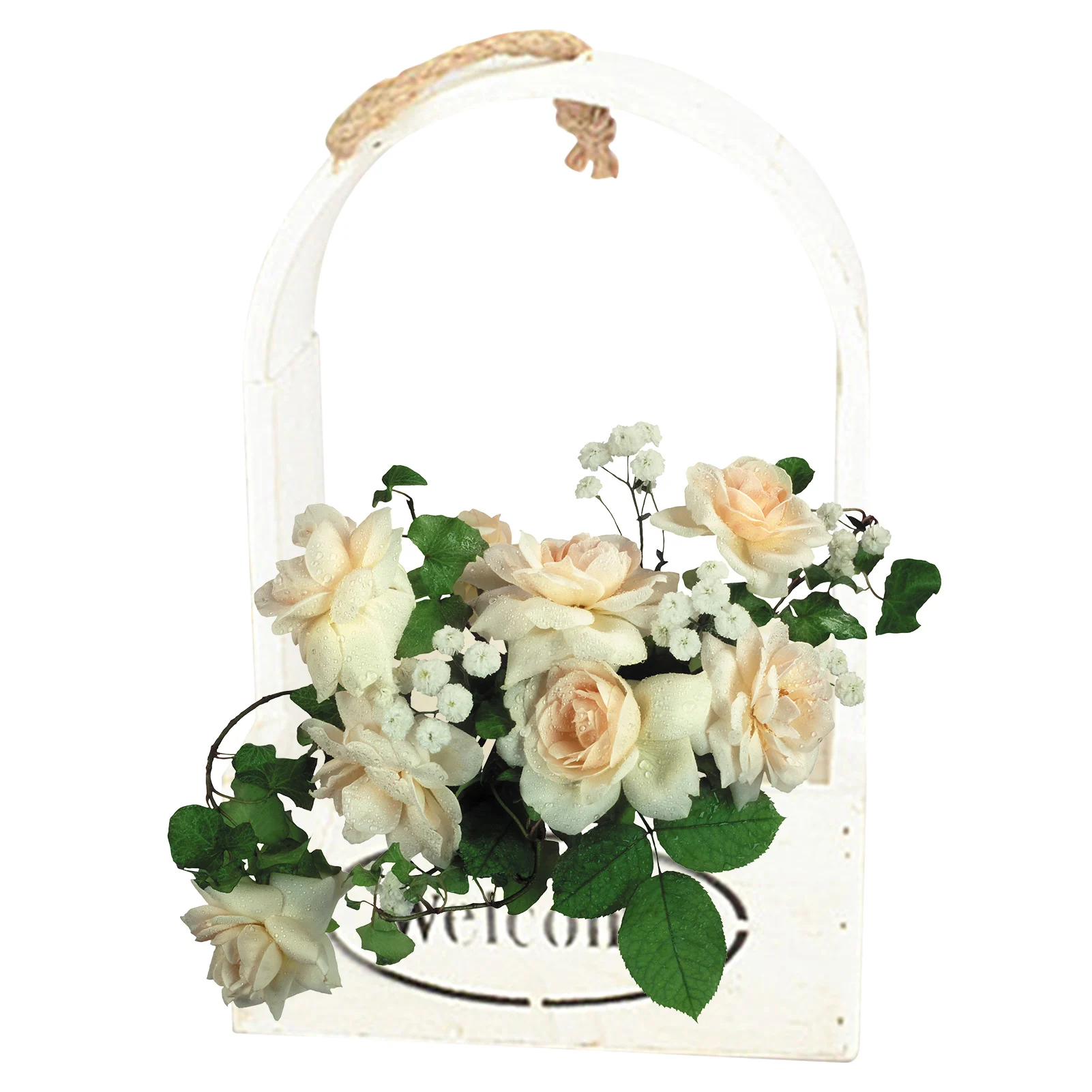 

Wooden Plant Pot With Handle Decorative Wooden Planter Hangings Flower Pot With Lanyard Patio Garden Ornament Decorative Planter