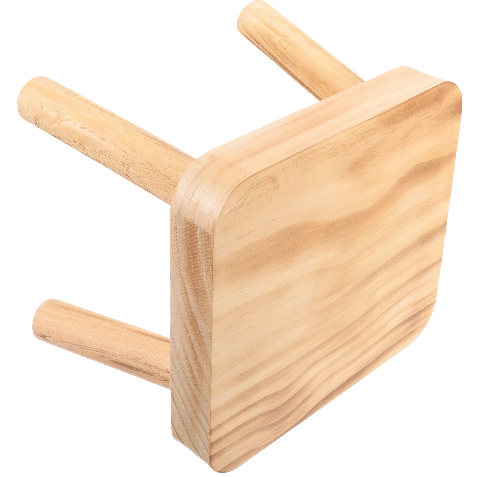 

Wood Step Stool Small Step Stool for Indoor Living Room Kitchen Outdoor Camping