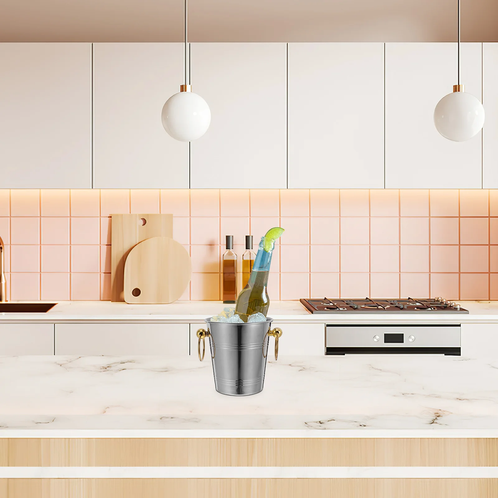 Ведро для хранения льда ведро пива охлаждения вечеринок баров KTV с двойными