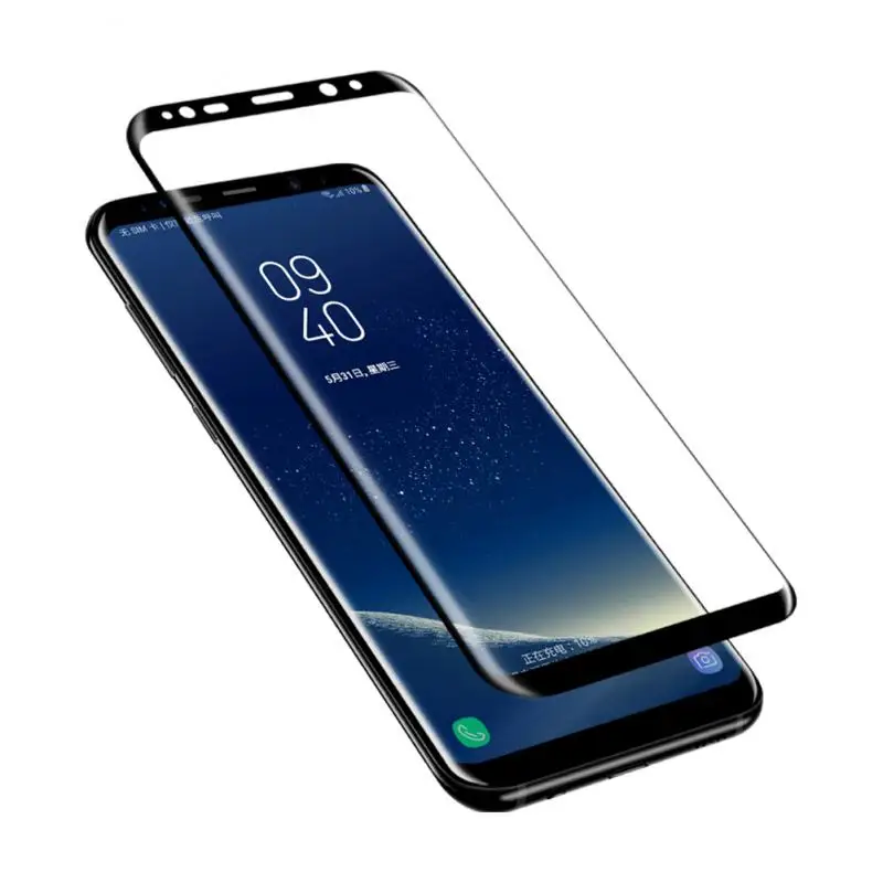 

Full Glue 3D Curved HD Clear Tempered Glass Screen Protector For Samsung S8 Film Glass Screen Protectors