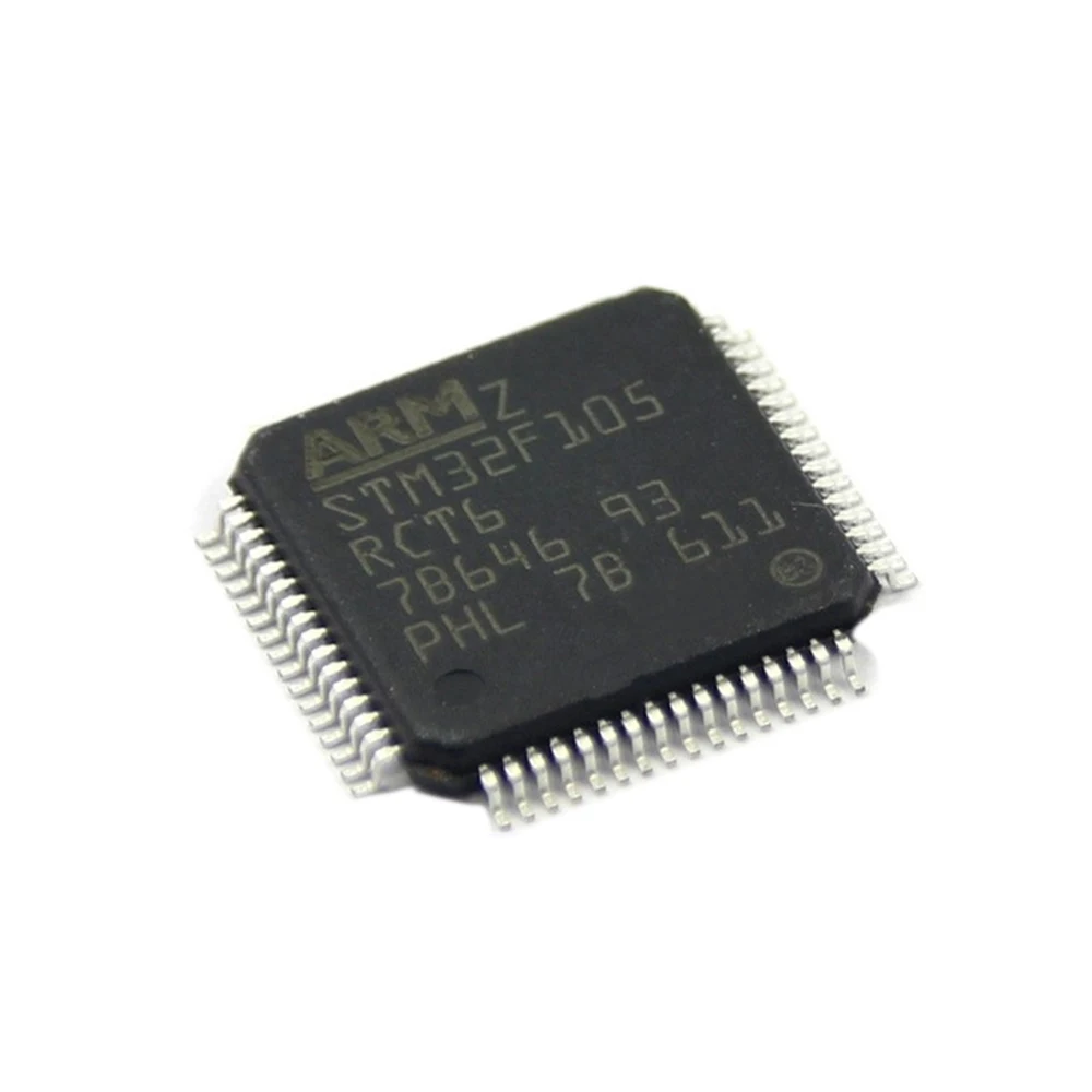 

1PCS STM32F105RCT6 STM32F105VCT6 STM32F105 QFP Connectivity line, ARM-based 32-bit MCU with 64/256 KB Flash, USB OTG,