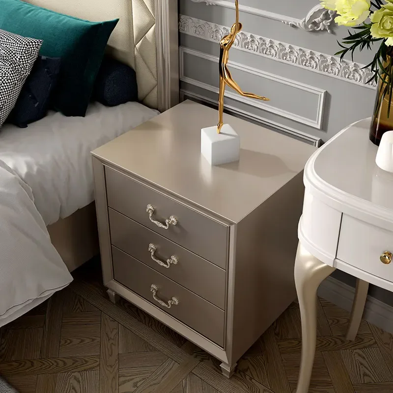 Роскошные тумбочки из массива дерева винтажная эстетичная дизайнерская