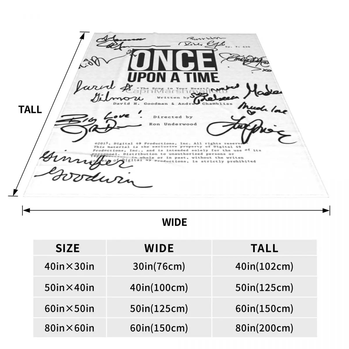 Ouat сценарий 620 одеяло покрывало на кровать кавайное аниме Ins Wind