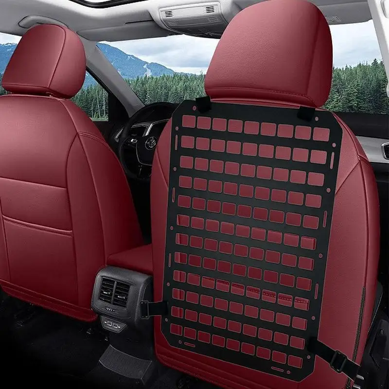 

Automobile Seat Storage Organizer Car Back Seat Elastic Mesh Box Case Universal Vehicle Multifunctional Drinks Holder Bag