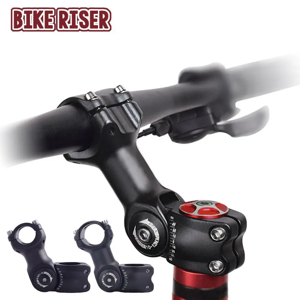 

1PCS Power Bicycle Handlebar Stem Road Mountain Bike Table 90/110mm Rod Adjustable Stem 31.8 25.4 Riser Negative