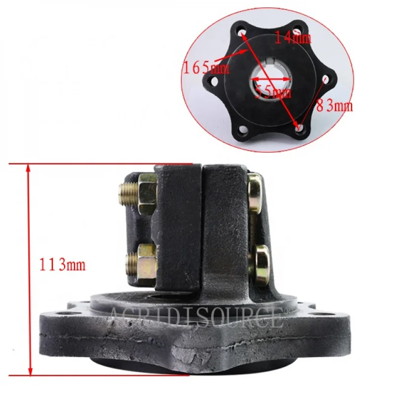 TE3C 340010001 Ступица в сборе для сельскохозяйственной техники и оборудования Foton Lovol