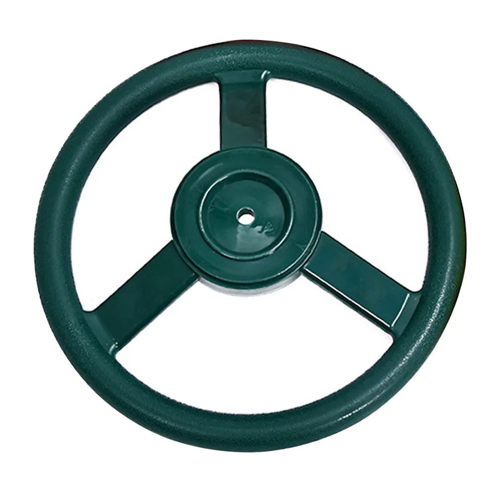 

Fun Steering Climbing Frame Outdoor Amusement Park Playground Swing Accessory Garden Gift Pirate Ship Wheel With Screw Kids Toy