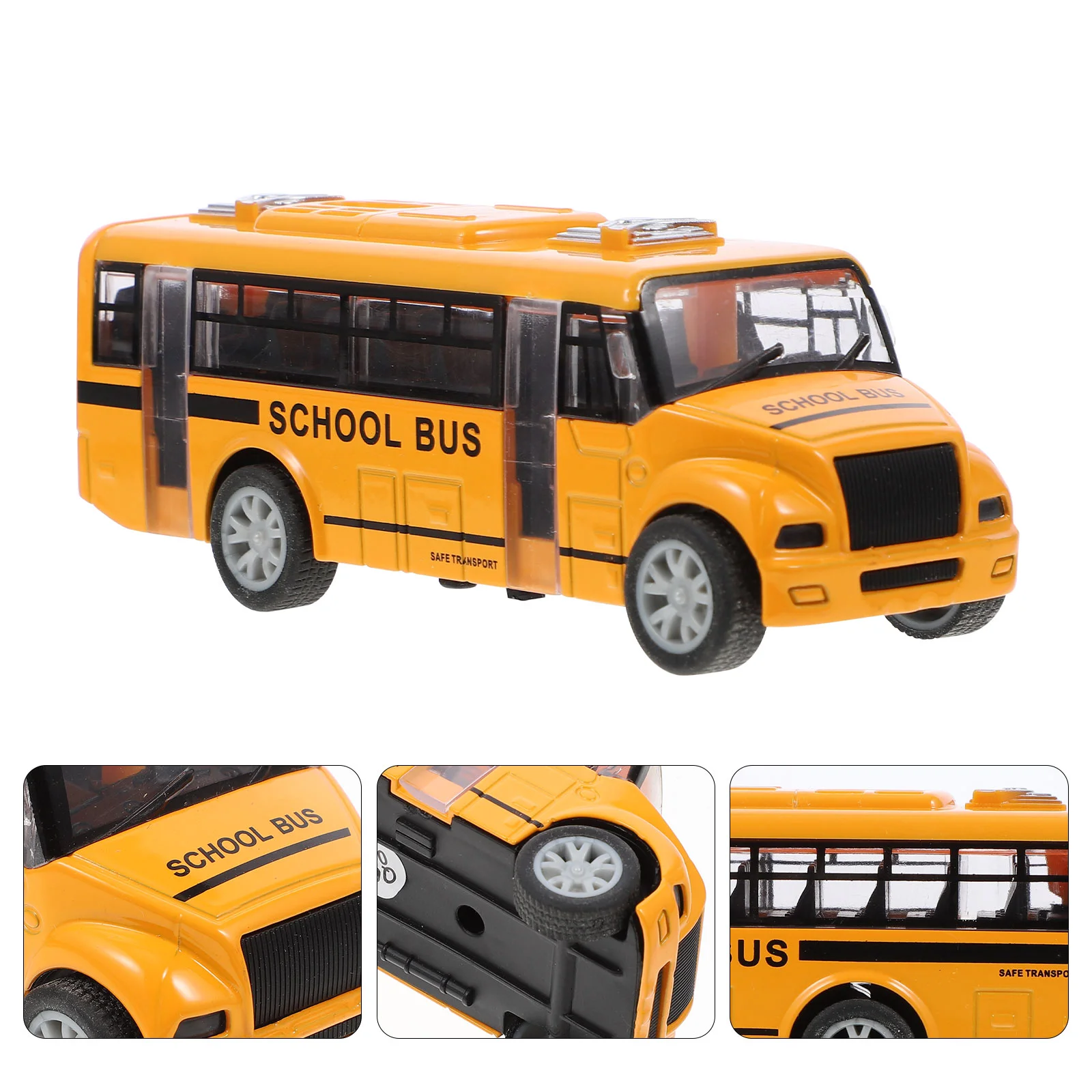 

Alloy School Bus Die Casting School Bus Children Back Car