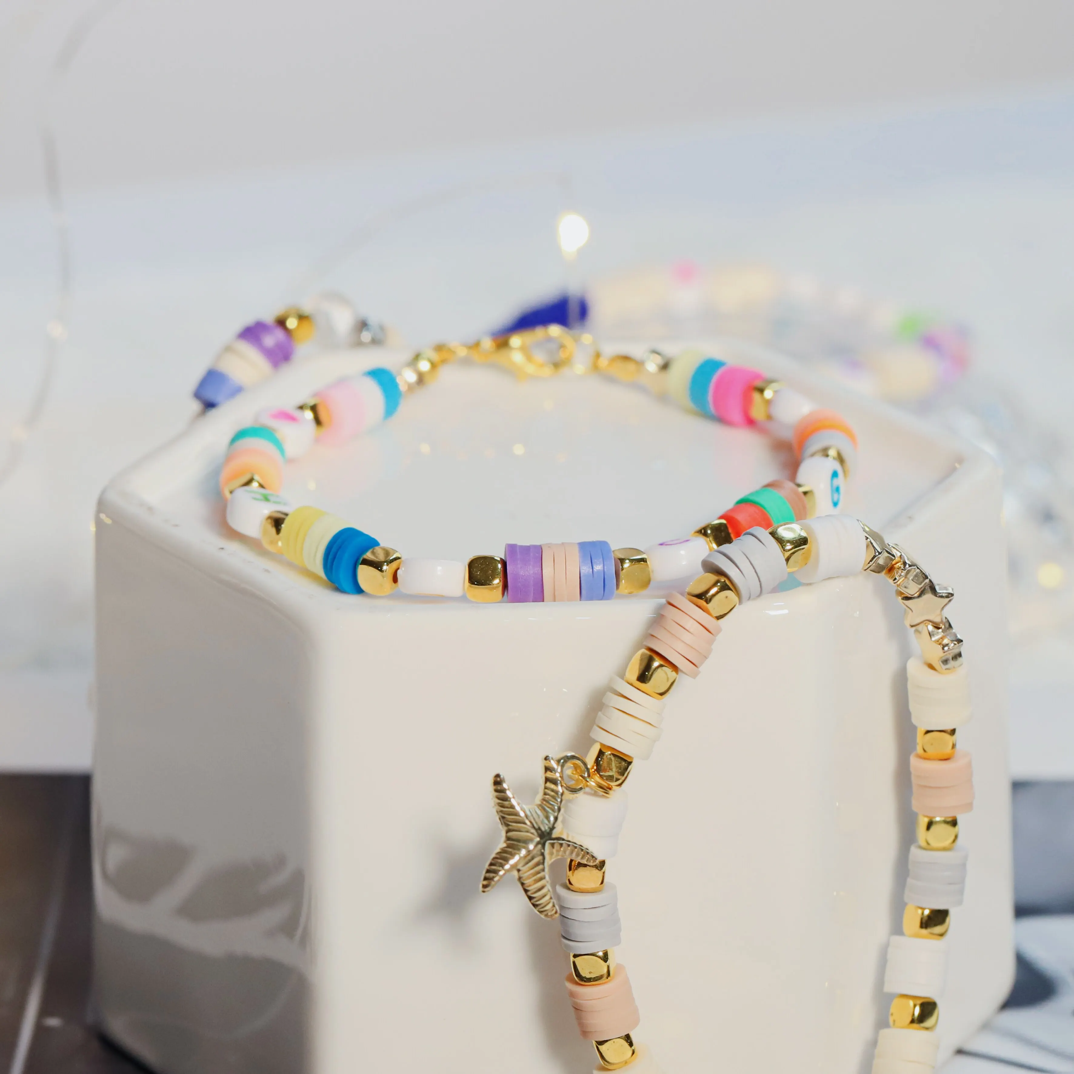 Рисунок 6 - Цветная Полимерная глина колье из мягкой керамики