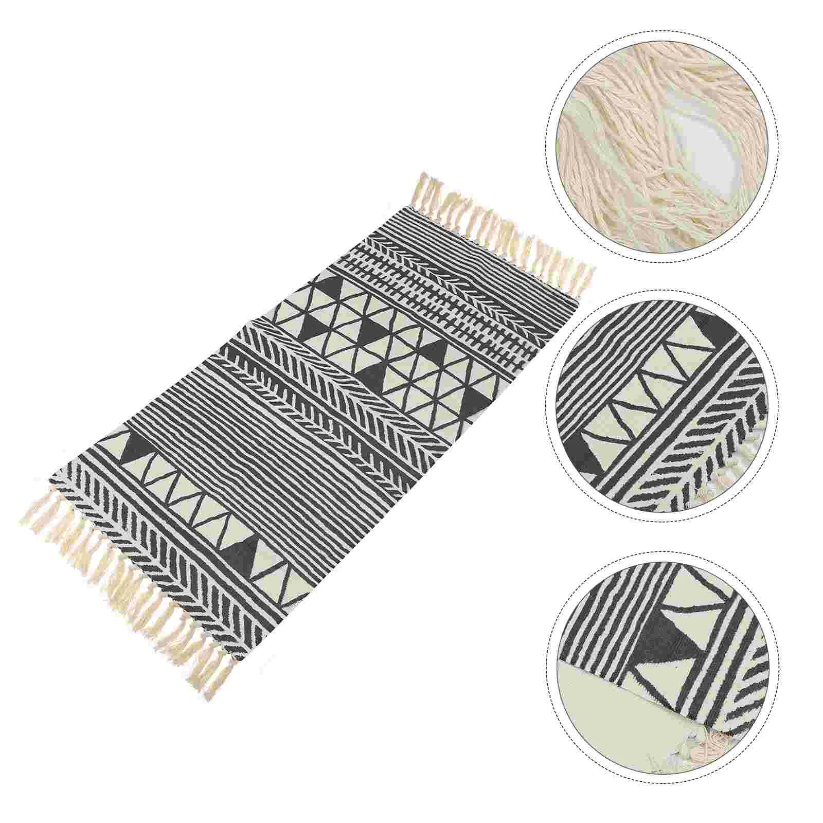 

1Pc Rug Multipurpose Decorative Creative Fashion Floor Carpet Table Runner for Home