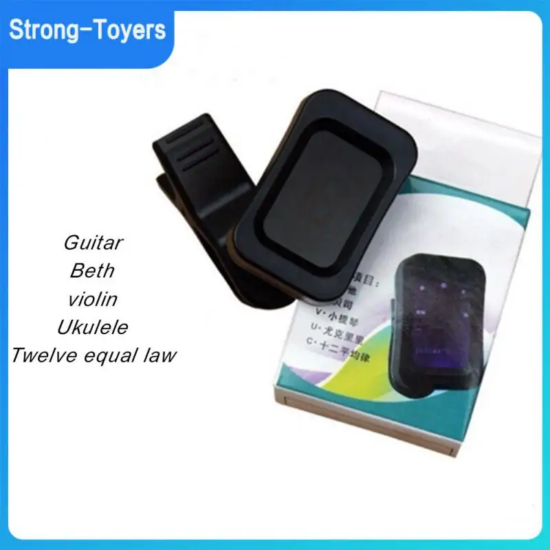 

Многофункциональный зажимный тюнер, вращающийся ЖК-дисплей, Универсальный электронный тюнер для гитары, баса, скрипки, банджо, укулеле