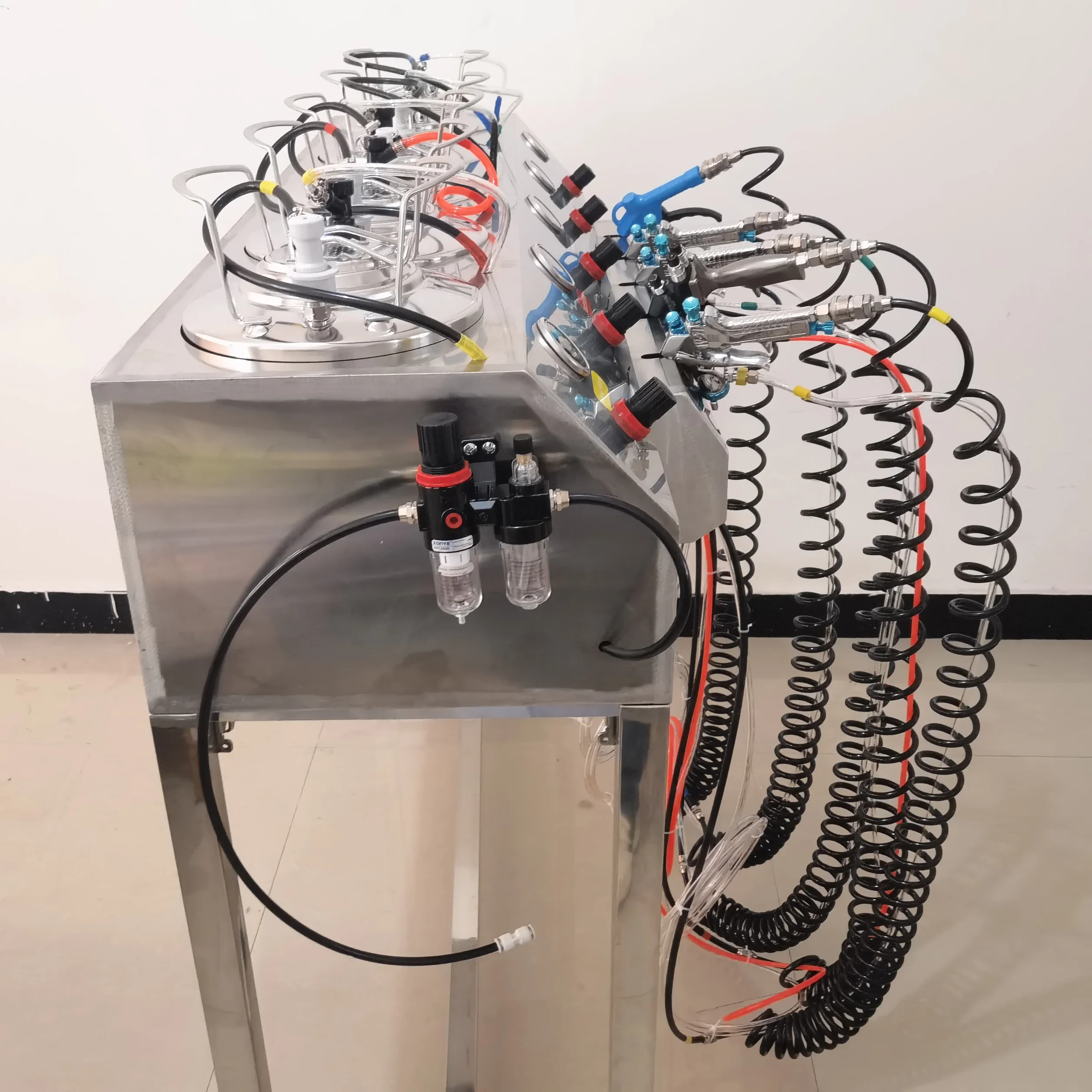 Фото GookiiTech 10L Установка для хромирования методом распыления, система нанесения зеркального покрытия для дерева, зеркальных материалов, фибр, смол, металла, конкурентная цена №2
